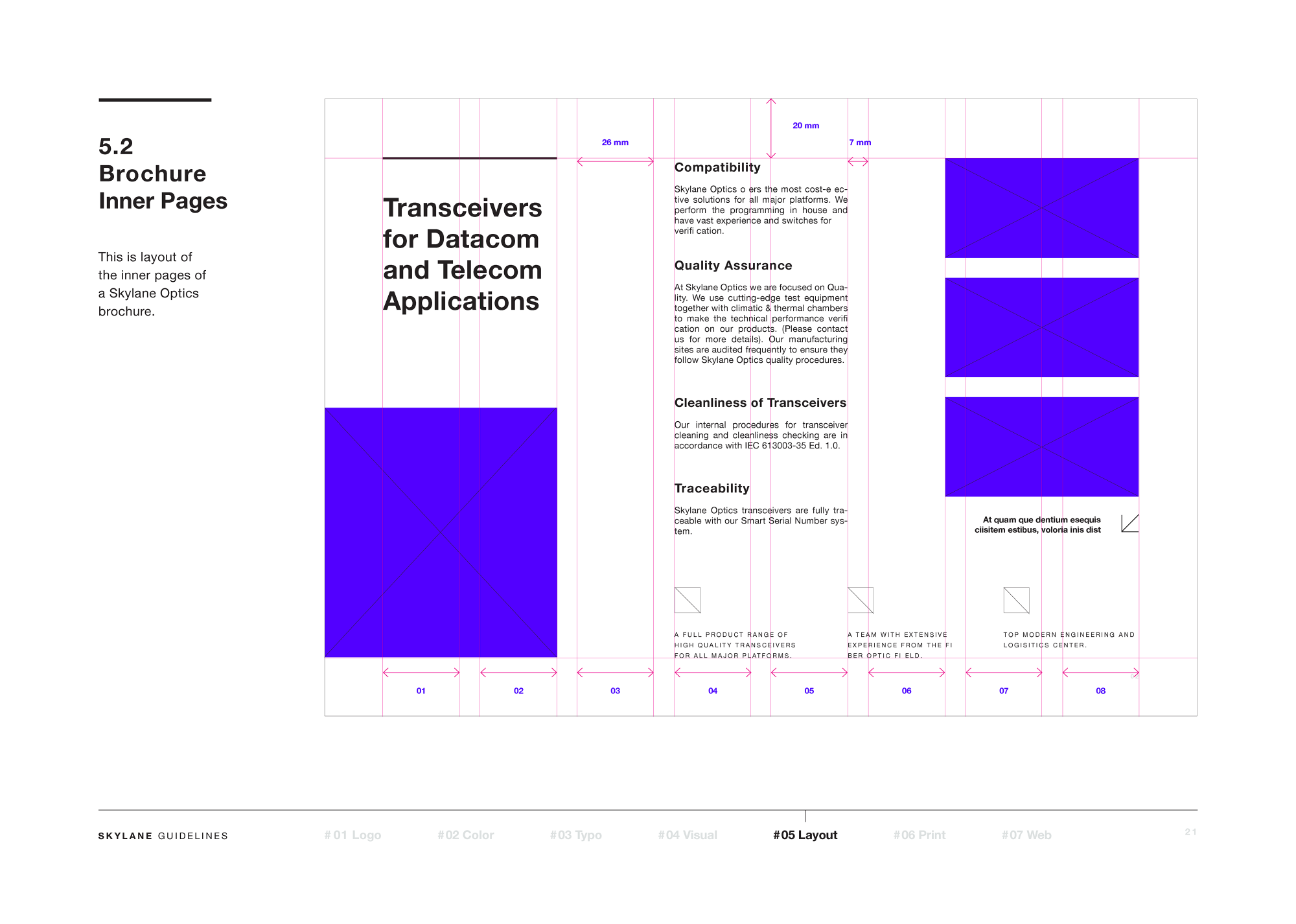 Skylane Optics: Brand Guidelines — artwork 21