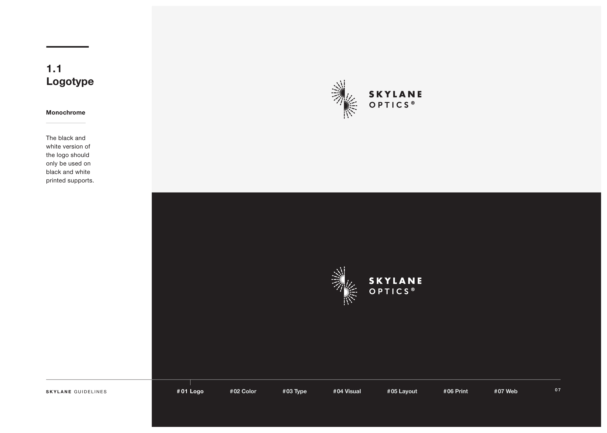 Skylane Optics: Brand Guidelines — artwork 7